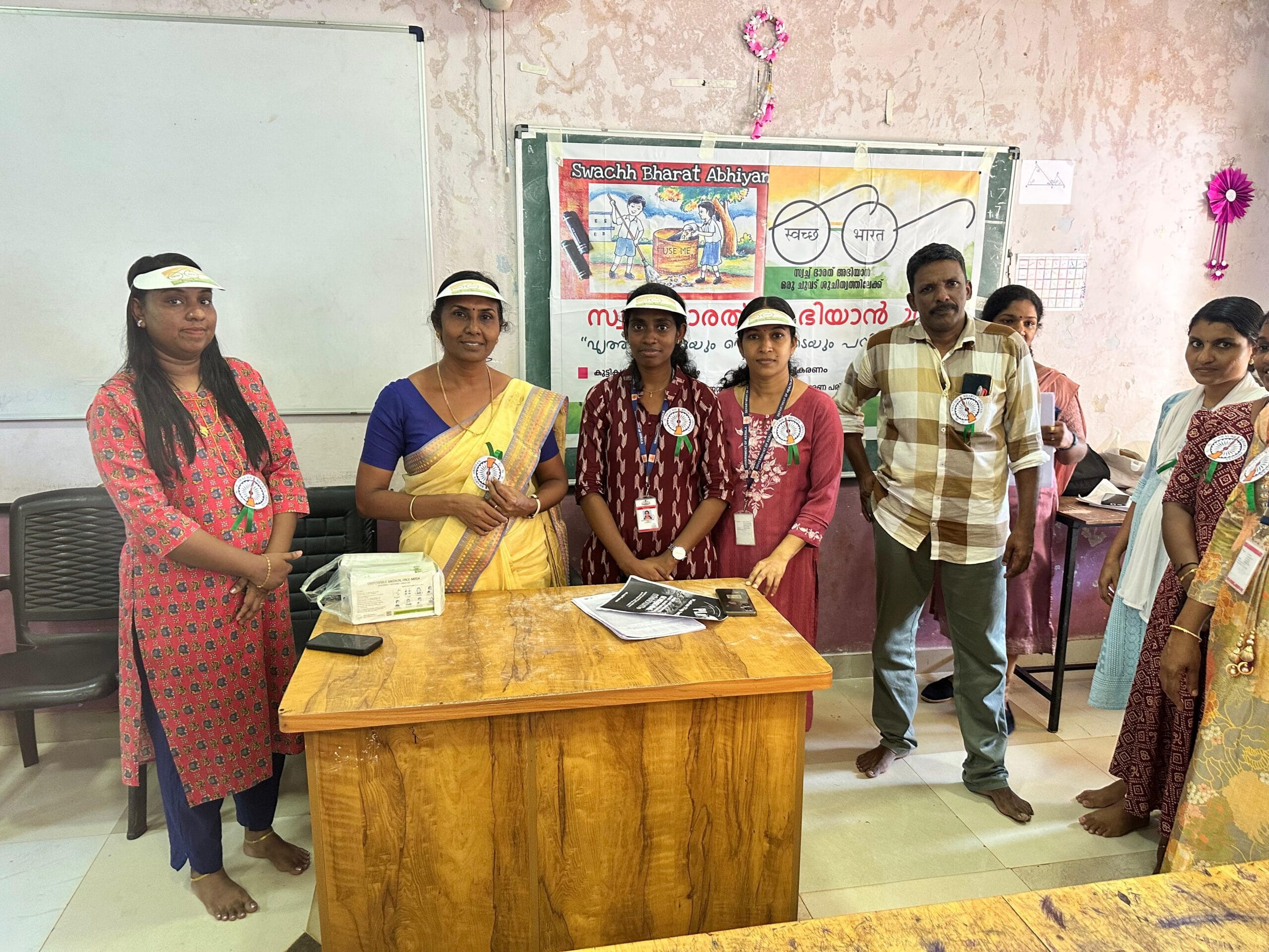 CHC Edappal Participates in Swachh Bharat Mission Swachh Bharat Mission